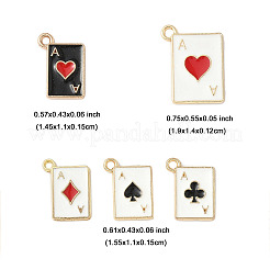 25шт 5 стиля подвески из сплава с эмалью&nbsp;ENAM-FP0002-85