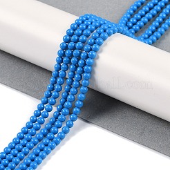 Синтетических нитей бирюзовые бусы&nbsp;G-U004-02D