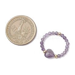 5 шт. кольца из натуральных драгоценных камней&nbsp;RJEW-TA00222