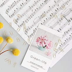 100 шт. 4 вида скрепок из углеродистой стали&nbsp;FIND-CP0001-48