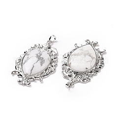 Естественно Howlite большие кулоны&nbsp;G-P496-01P-22