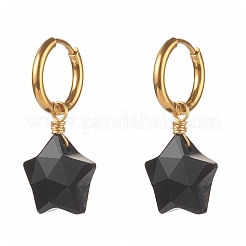 Серьги-кольца Huggie Hoop из нержавеющей стали 304&nbsp;EJEW-JE04542