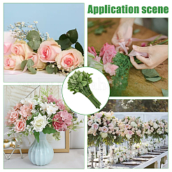 65 шт. пластиковая искусственная ветка розы&nbsp;AJEW-WR0003-06