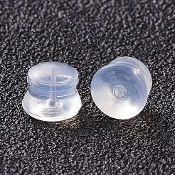 Силиконовые гайки для ушей&nbsp;SIL-K001-01B