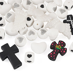 Религиозная тема силиконовые фокусные бусины&nbsp;SIL-TA0002-96