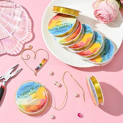 Круглая медная проволока для ювелирных изделий&nbsp;X-CWIR-CW0.8mm-07