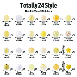 Пластиковые и акриловые бусины&nbsp;MACR-TA0002-14
