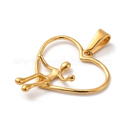 Подвески из нержавеющей стали 304 с вакуумным покрытием pvd&nbsp;STAS-M322-19G