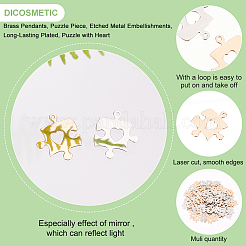 200шт 2 цвета латунные подвески&nbsp;KK-DC0002-36