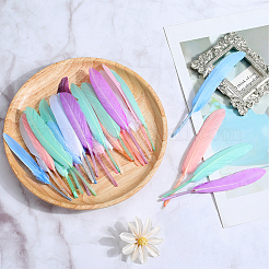 130шт натуральное перо&nbsp;DIY-GF0010-20