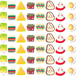 400шт 8 стиля ручной работы бусины из полимерной глины&nbsp;CLAY-SC0002-55