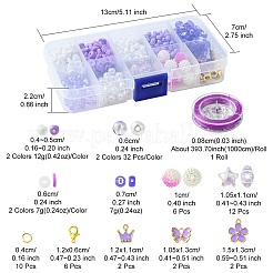 Круглые акриловые и стеклянные бусины своими руками&nbsp;DIY-FS0006-29C