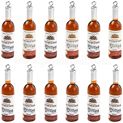 6 шт. большие подвески из смолы&nbsp;RESI-YW0005-92