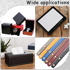 Водонепроницаемая лазерная искусственная кожаная ткань&nbsp;DIY-WH0622-060B