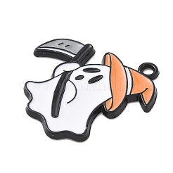 Подвески из сплава хэллоуина с эмалью&nbsp;ENAM-P258-01D-B