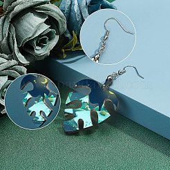 Деревянные болтающийся серьги&nbsp;EJEW-GA0001-02P