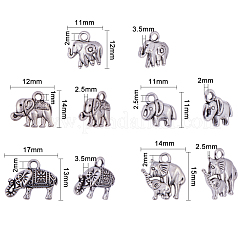 Сплавочные подвески тибетского стиля&nbsp;TIBE-PH0004-72AS