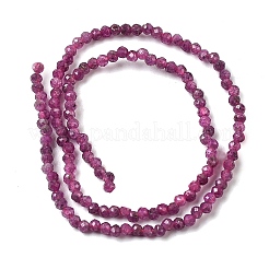 Натуральные рубиновые бисерные пряди&nbsp;G-H336-A01-01