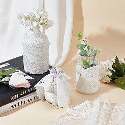 Кружевная отделка из полиэстера&nbsp;SRIB-GF0001-24