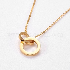 Подвески из нержавеющей стали 304&nbsp;NJEW-L155-18