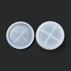 Плоские круглые силиконовые многослойные Молды для ящиков для хранения DIY-G079-24