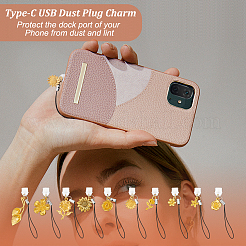 20 шт. 10-х стильных ремешка для мобильного телефона из сплава&nbsp;HJEW-OC00114