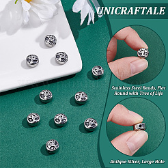 Бусины из нержавеющей стали 304&nbsp;STAS-UN0013-64AS