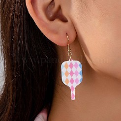 Акриловые серьги болтающийся&nbsp;FS-WGED1FD-02