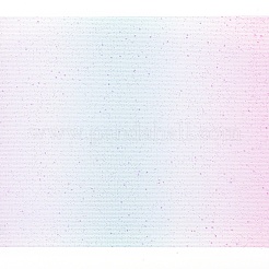 Радужный блеск сетка ткань сверкающий тюль ролл&nbsp;LS-OCOR-WH0032-48B