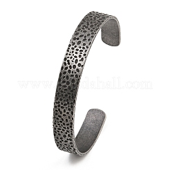 Браслеты-манжеты из хирургической нержавеющей стали 316&nbsp;BJEW-C125-07AS