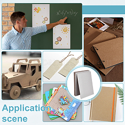 Прямоугольные бумажные доски&nbsp;AJEW-WH0348-734B