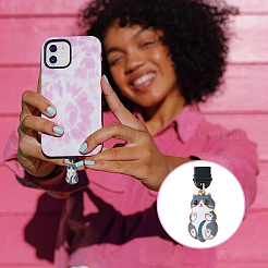 12шт пластиковые мобильные пылезащитные заглушки&nbsp;HJEW-WH00144