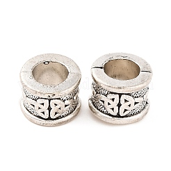 Тибетский стиль сплава цинка бисером&nbsp;TIBEB-R063-011AS-RS