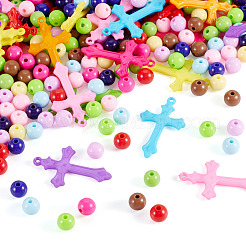 Набор для самостоятельного изготовления украшений в виде акрилового креста&nbsp;DIY-TA0011-11