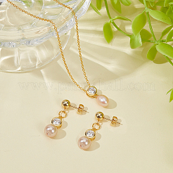 2 шт. 925 подвески из стерлингового серебра с микропаве из кубических цирконий&nbsp;STER-BC0003-60G