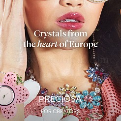 Preciosa® maxima кристалл круглые камни&nbsp;Y-PRC-RASS29-10070