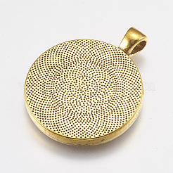 Сеттинги для кулона(кабошонов)&nbsp;LS-PALLOY-A13349-AG-NR