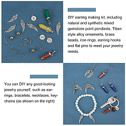 Набор для изготовления серег своими руками&nbsp;DIY-FH0003-26