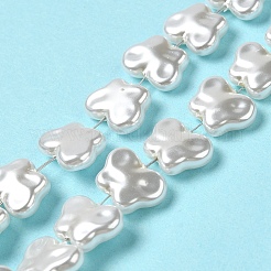 Абс пластик имитация жемчуга бусины пряди&nbsp;KY-F021-04-1