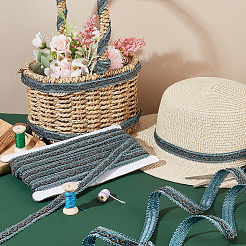 Отделка полиэфирной тесьмой&nbsp;OCOR-WH0085-01A