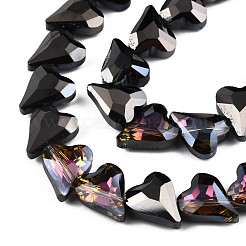 Гальванизируйте прозрачное стекло бисер нитей&nbsp;EGLA-N002-44-12