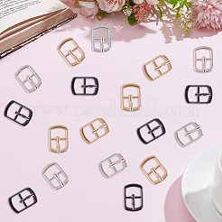 21 шт. 3-х цветные пряжки из цинкового сплава&nbsp;AJEW-CL0002-02