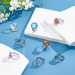 Регулируемые кольца для пальцев из нержавеющей стали 304&nbsp;STAS-UN0019-42P