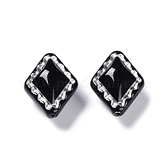 Непрозрачные акриловые бусины&nbsp;X-OACR-G016-10