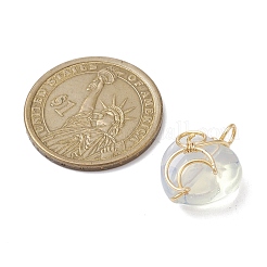 Подвески из медной проволоки с опалитом&nbsp;PALLOY-JF02599-01