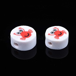 Бусины из полимерной глины ручной работы в летнем стиле&nbsp;X-CLAY-N007-005