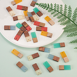 Подвески из смолы и дерева&nbsp;RESI-CJ0006-01