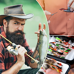 12 пакетик 12-х цветов светящейся нейлоновой рыболовной нитки&nbsp;NWIR-FH0001-06