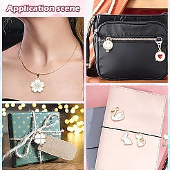 30шт 15 стиля подвески из сплава с эмалью&nbsp;ENAM-YW0004-19