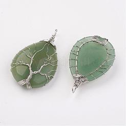 Природные и синтетические смешанные каменные большие подвески&nbsp;G-G956-A-FF